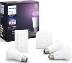 Фото Philips Hue 9W E27 White and Color Ambiance Kit (929002216825)