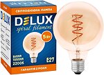 Фото Delux filament G95 5W 2200K E27 amber (90018166)