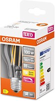 Фото Osram LED SuperStar Retrofit Filament Classic A100 11W/827 E27 Dim FR (4058075245907)