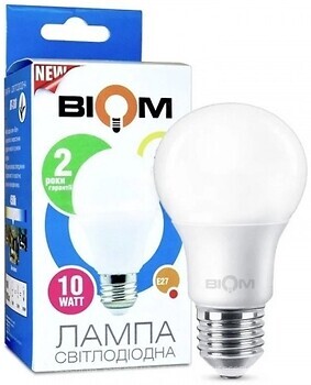 Фото Biom BT-610 A60 10W E27 6400K