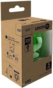 Фото Lexman G45 E27 4.5W 330LM FIL (824482)