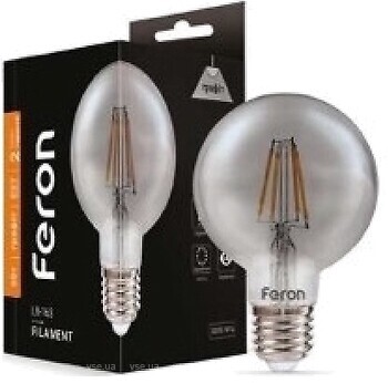 Фото Feron Filament LB-163 6W 2700K E27 Graphite (7516)