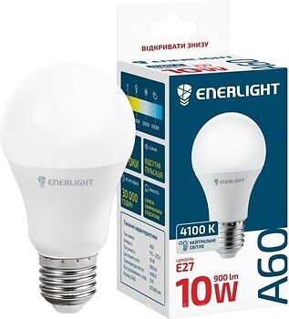 Фото Enerlight A60 10W 4100K E27 Набор 5 шт (A60E2710SMDNFRX5)