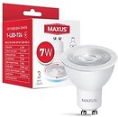 Фото Maxus MR16 7W 4100K 220V GU10 (1-LED-724)