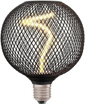 Фото Osram Decor Led Spiral Filament Globe 125 14 Black Dim 3.5W 818 E27 (4058075840287)