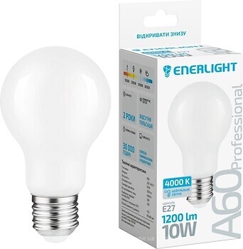 Фото Enerlight Professional A60 10W 4000K E27 (A60E2710FILNFR)