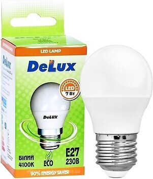 Фото Delux BL50P 7W 4100K E27 Набор 3 шт (90019881)