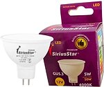 Фото Sirius Star MR16 12V 5W 4000K GU5.3 (3506)
