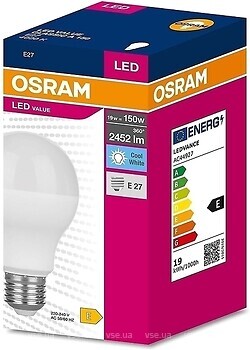 Фото Osram LED Value Classic A150 19W E27 (4058075634251)