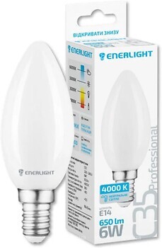 Фото Enerlight Professional C35 6W 4100K E14 (C35E146FILNFR)