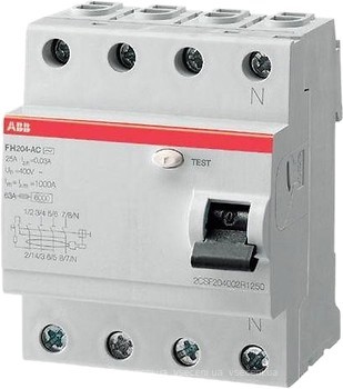 Фото ABB FH204 AC-25/0.03 (2CSF204002R1250)