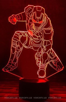 Фото 3D Toys Lamp Железный человек 4