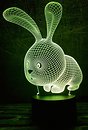 Фото 3D Toys Lamp Кролик 1