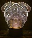 Фото 3D Toys Lamp Мопс