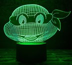 Фото 3D Toys Lamp Черепашка ниндзя 1