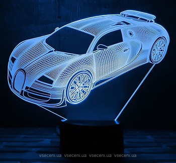 Фото 3D Toys Lamp Автомобиль 5