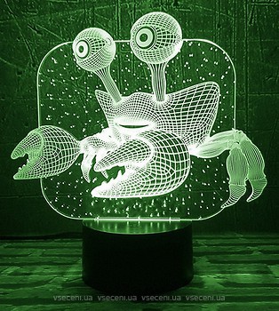 Фото 3D Toys Lamp Краб