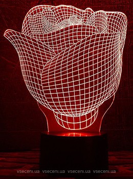 Фото 3D Toys Lamp Роза