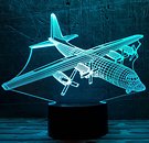 Фото 3D Toys Lamp Самолет 4