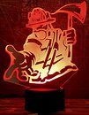 Фото 3D Toys Lamp Пожарный 1