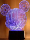 Фото 3D Toys Lamp Микки Маус