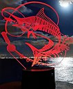 Фото 3D Toys Lamp Рыбалка