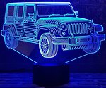 Фото 3D Toys Lamp Автомобиль 22