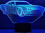 Фото 3D Toys Lamp Автомобиль 29