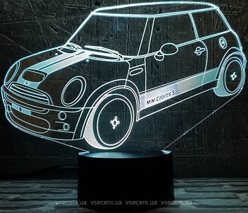 Фото 3D Toys Lamp Автомобиль 37