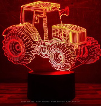 Фото 3D Toys Lamp Трактор