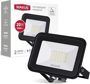 Фото Maxus FL-04 20W 5000K (1-MFL-04-2050)