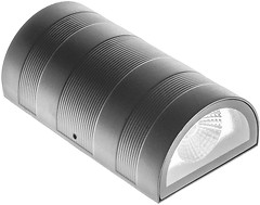 Фото Brille AL-219/2X3W NW COB LED IP65 BK (34-180)