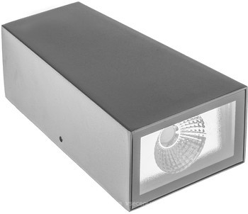 Фото Brille AL-222/2X3W NW COB LED IP65 BK (34-183)