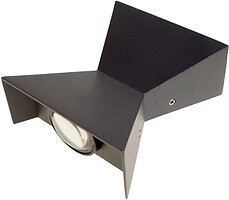 Фото Brille AL-603/2x2W NW LED IP54 BK (34-448)