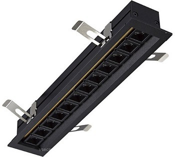 Фото Skarlat RSL74167 12x1W 4000K BK+GD (32264)