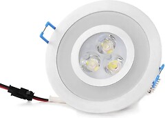 Фото Brille LED-103A/3W CW+2W Orange 60 (l60-006)