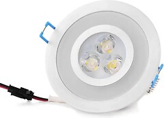 Фото Brille LED-103A/3W CW+2W Green 60 (l60-009)