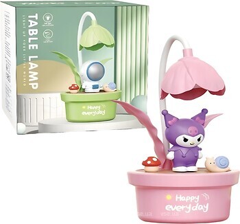 Фото Happy Kuromi Цветочный горшок Розовый (351A)