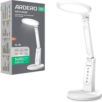 Фото Ardero DE1743ARD 16W White (080860)