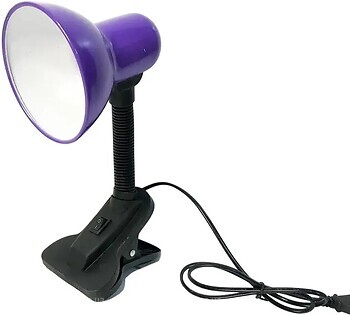 Фото Nobrand Table lamp on a clip Violet (11007)