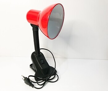 Фото Nobrand Table lamp on a clip Red (11005)