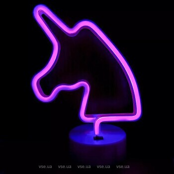Фото Neon Lights Единорог Розовый