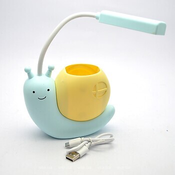 Фото Kids Design Desk Lamp NO.904 Snail 400 mAh Blue/Yellow