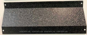 Фото ДомОк Ламель жалюзи 0.6 мм черный (9005) матовый двухсторонний