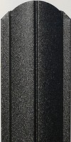 Фото ДомОк Штакетная планка 0.6 мм черный (9005) матовый двухсторонний