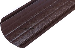 Фото ДомОк Штакетная планка 0.6 мм коричневый (8017) матовый двухсторонний