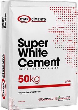 Фото OYAK Cimento Super White Cement M-500 25 кг