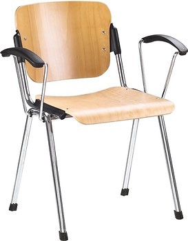 Фото Nowy Styl Era wood arm chrome дерево