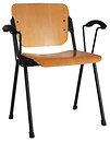 Фото Nowy Styl Era wood arm black дерево