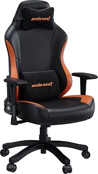 Фото Anda Seat Luna L PVC Orange/Black (AD18-48-BO-PV)